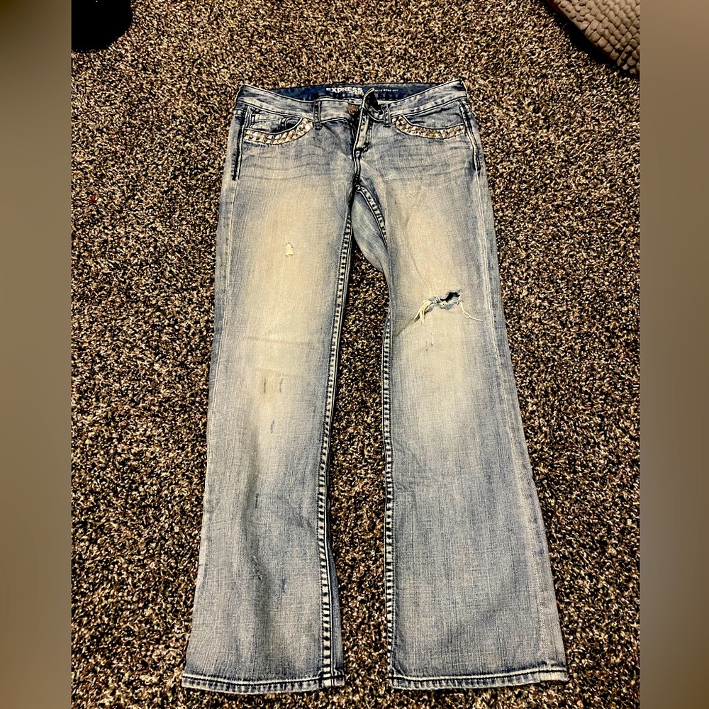 Express “Stella” Studded Jeans
